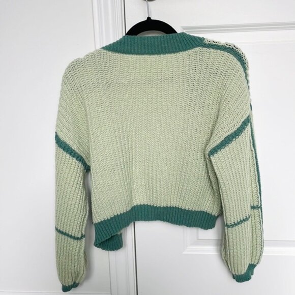 Green & Teal Cardigan - Picture 4 of 4